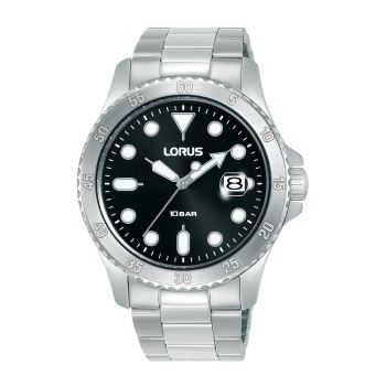 Lorus Gents Sports Quartz Watch Black Dial, 100M WR - RS965DX-9 LORUS 