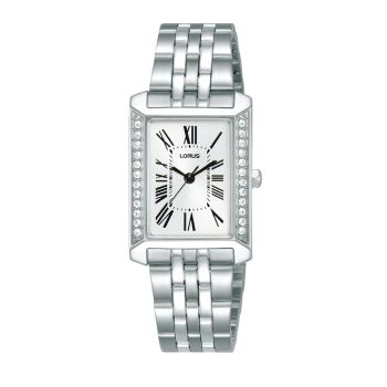 Lorus Ladies Quartz Dress Watch, Silver Dial, 50M WR - RG233YX-9 LORUS 