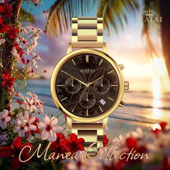 MATAI MANEA Collection 1:3 | Women Watch | Gold Black G-SHOCK 