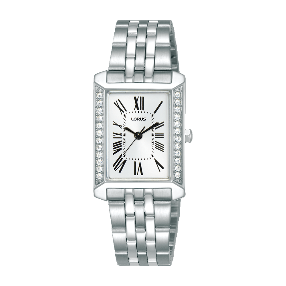 Lorus Ladies Quartz Dress Watch, Silver Dial, 50M WR - RG233YX-9 LORUS 