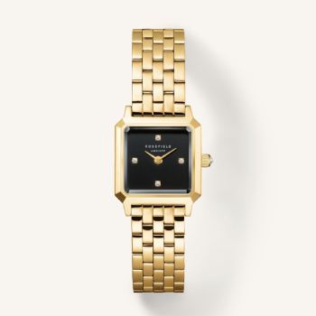 Rosefield Boxelle Black Crystals - BBGSG-B08 WATCH 