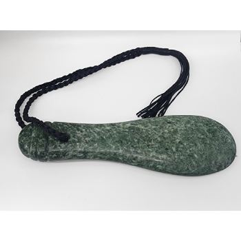 Authentic Hapopo Pounamu Mere – NZ Greenstone Taonga (210mm) - WG160 Greenstone?Jewellery 