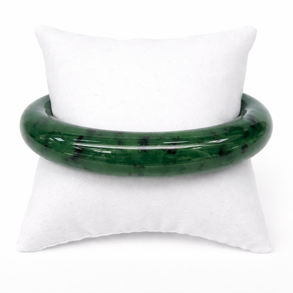 New Zealand Greenstone Bangle 65mm - GSJ71/02 9ct Gold Ring, Gold Jewellery, Gold Rings 