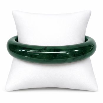 New Zealand Greenstone Bangle 65mm - GSJ65/01 9ct Gold Ring, Gold Jewellery, Gold Rings 