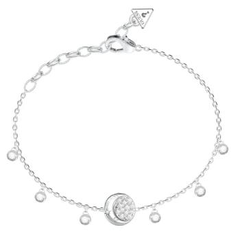 GUESS Aurora Pavé Fringes Bracelet Silver – JUBB06239JWRHL  