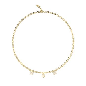 GUESS Borboleta 4G Charm Necklace Gold Tone – JUBN06129JWYGT  