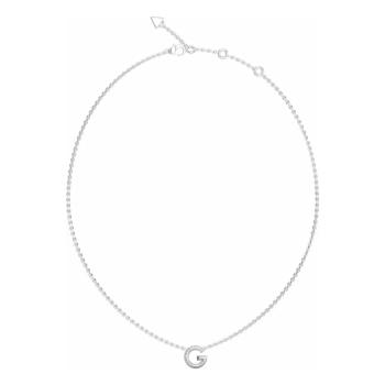 GUESS Silver Tone G Crystal Necklace – JUBN05441JWRHT/U  