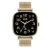 ICE Smart SQ 2.0 Square 1.70 Gold Milanese Smartwatch - 025234