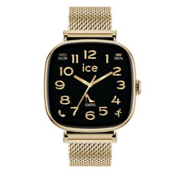 ICE Smart SQ 2.0 Square 1.70 Gold Milanese Smartwatch - 025234  