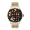 ICE-Watch ICE Smart 2.0 Round 1.2 Gold Milanese Women's Smartwatch - 024655