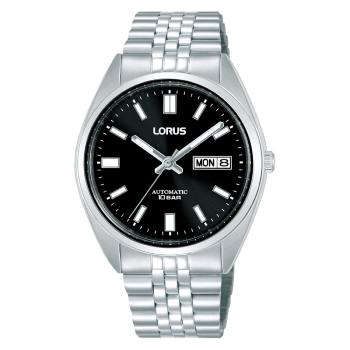 Lorus RL427CX-9 Men's Automatic Watch Black Dial Stainless Steel 39mm  