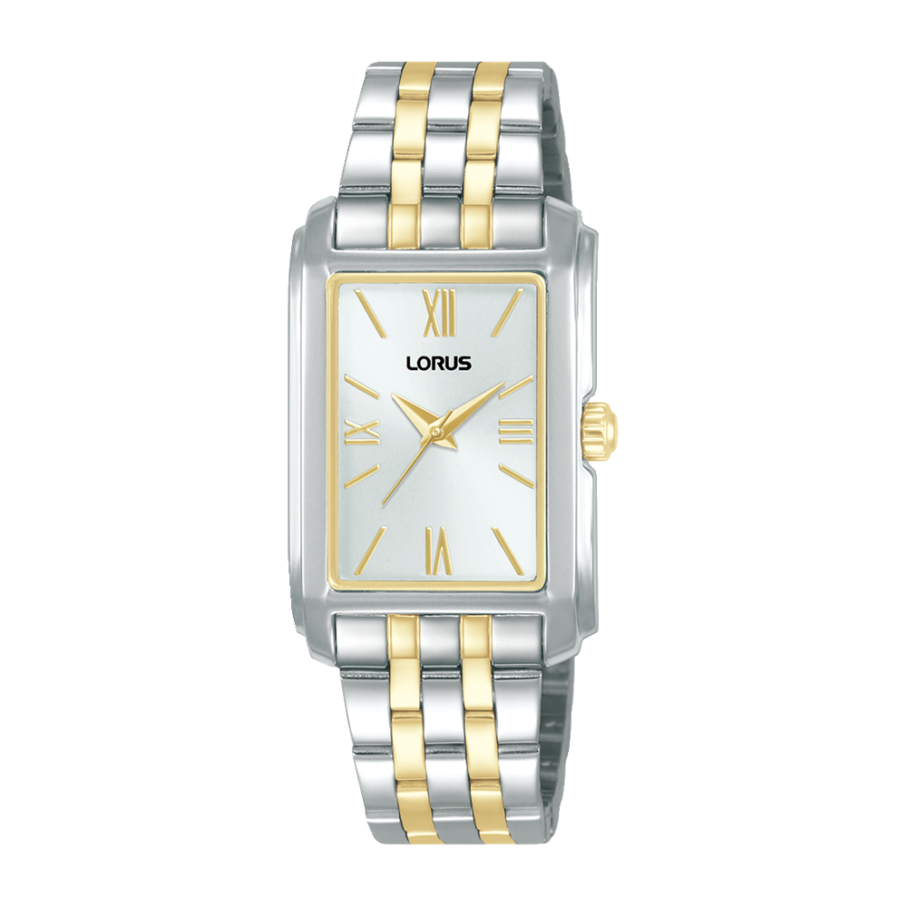 Lorus Ladies Dress Watch RRX73JX-9 Two Tone Stainless Steel Quartz 23.9mm  