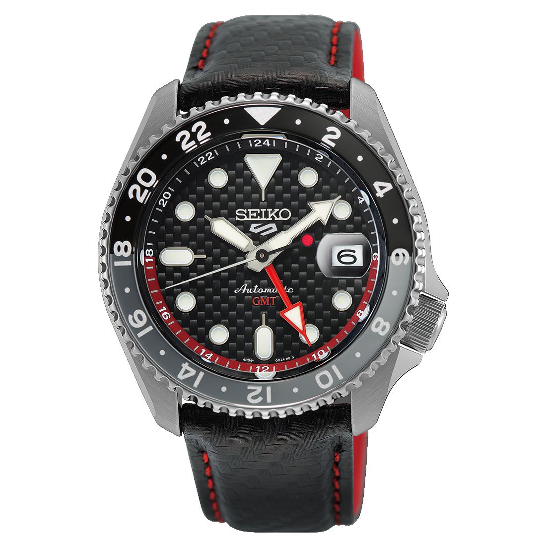 Seiko 5 Sports SSK057K Supercars 2026 Limited Edition GMT Automatic Watch 42.5mm  