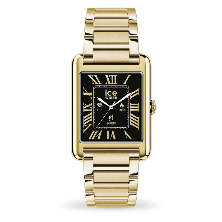 ICE Smart TKS 2.0 Rectangular 1.41 Gold AMOLED Smartwatch Stainless Steel Bracelet - 025287 ICE Smart TKS 2.0 Rectangular 1.41 Gold AMOLED Smartwatch Stainless Steel Bracelet - 025287