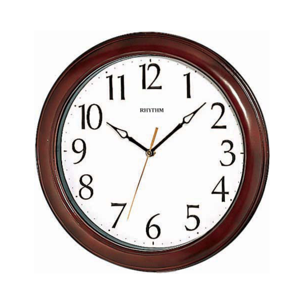 Rhythm Wooden Wall Clock CMG270NR06 Seiko 