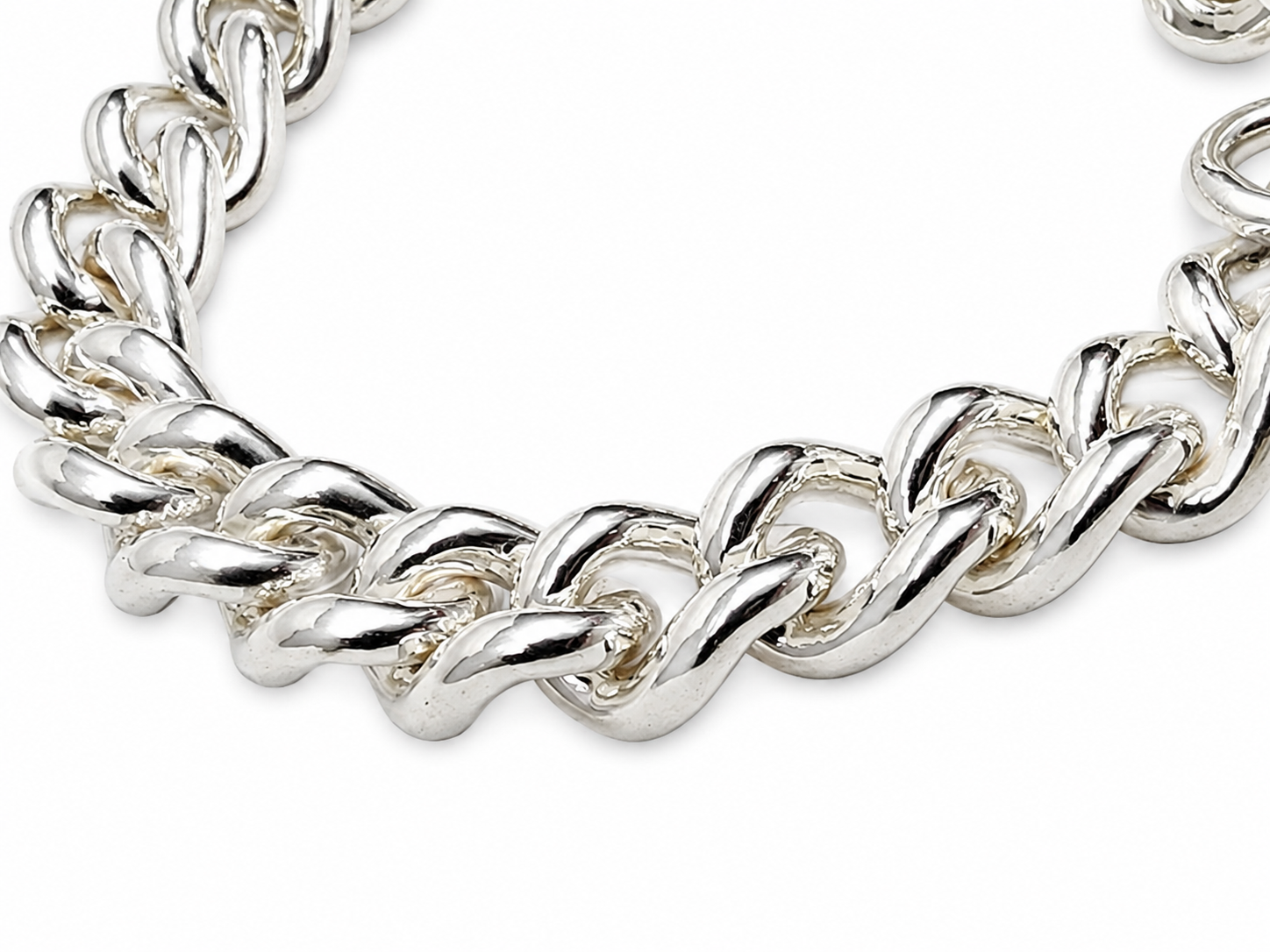 Sterling Silver Plain Curb Link C350 Gauge Heart Padlock Bracelet 20cm – Made in New Zealand - C350PB21/PAD18 Seiko Sterling Silver Plain Curb Link C350 Gauge Heart Padlock Bracelet 20cm – Made in New Zealand - C350PB21/PAD18 Seiko