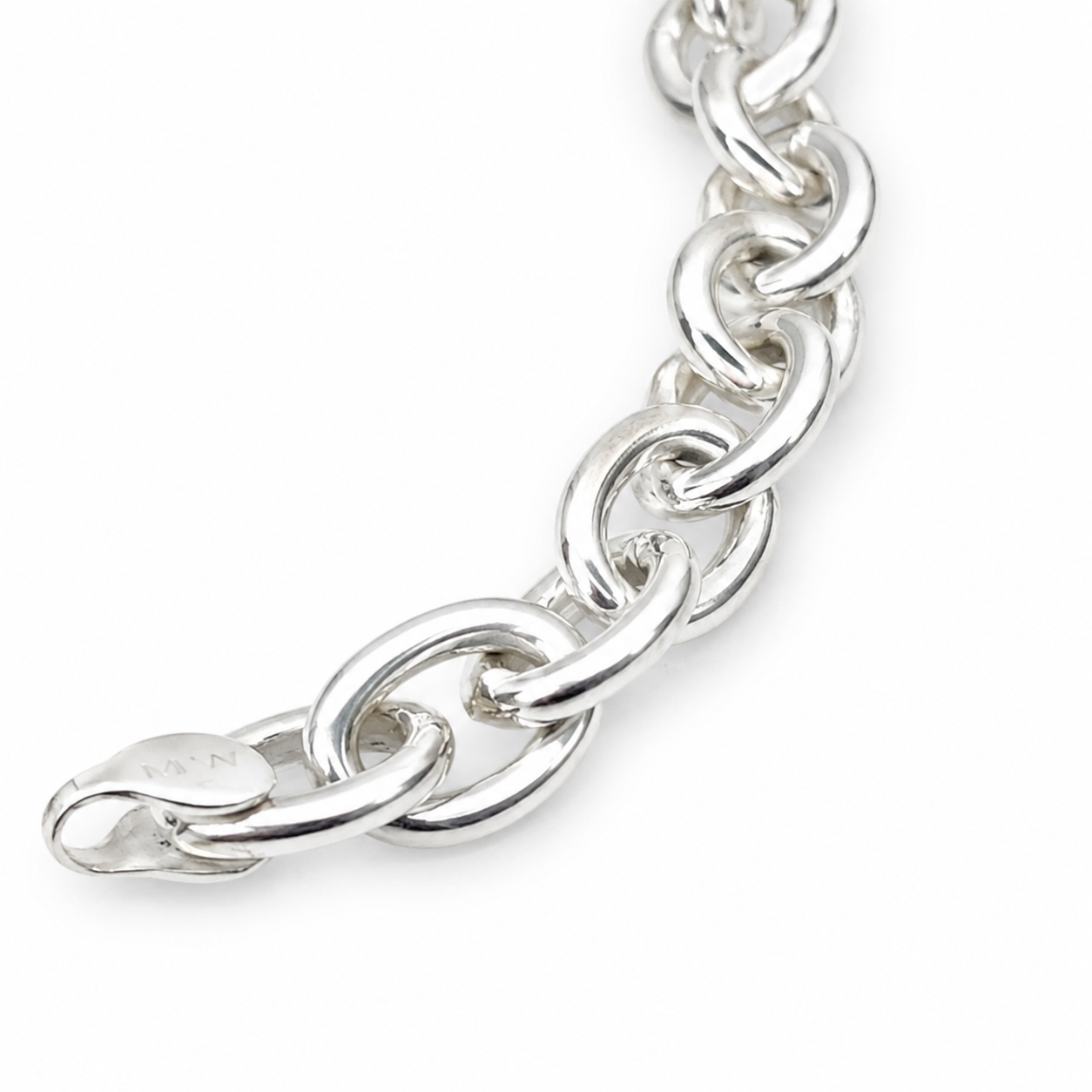 Sterling Silver Solid Cable Link Bracelet 19cm – Heavy Solid NZ Made Bracelet 34g - RCA200BL19 Seiko Sterling Silver Solid Cable Link Bracelet 19cm – Heavy Solid NZ Made Bracelet 34g - RCA200BL19 Seiko