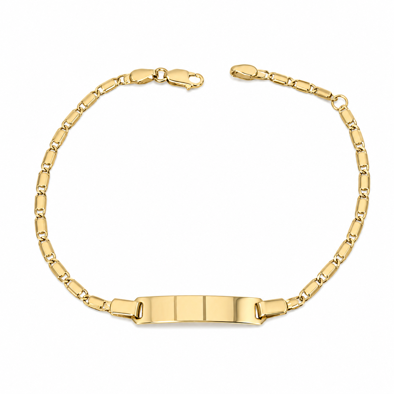 9ct Yellow Gold Adjustable ID Bracelet 18.5cm - GV017.9ID Seiko 9ct Yellow Gold Adjustable ID Bracelet 18.5cm - GV017.9ID Seiko