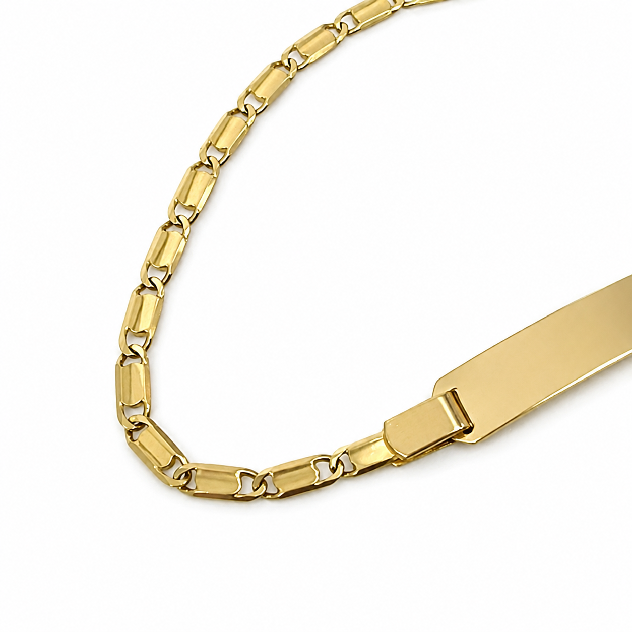 9ct Yellow Gold Adjustable ID Bracelet 18.5cm - GV017.9ID Seiko 9ct Yellow Gold Adjustable ID Bracelet 18.5cm - GV017.9ID Seiko