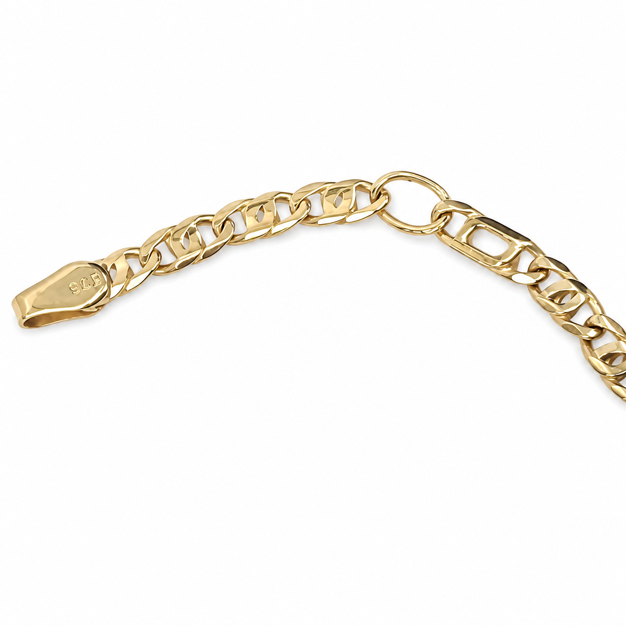 9ct Yellow Gold Adjustable ID Bracelet 17.5cm–20cm | 3mm Link - 9KOT080/ID Seiko 9ct Yellow Gold Adjustable ID Bracelet 17.5cm–20cm | 3mm Link - 9KOT080/ID Seiko
