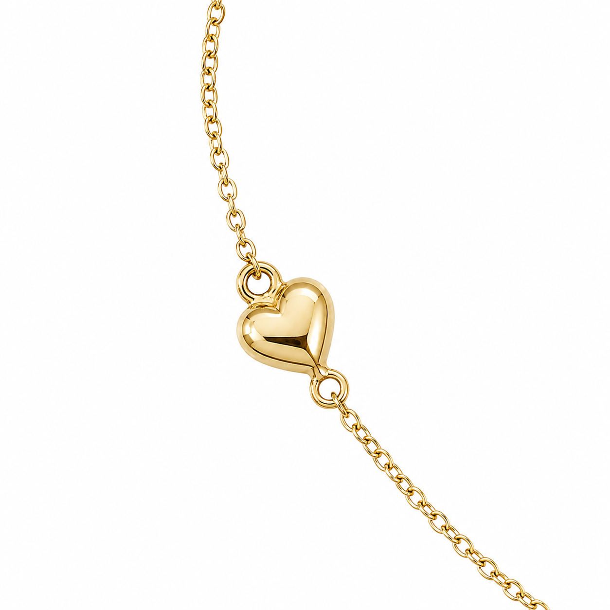9ct Yellow Gold Miraculous Mary Medal & Puff Heart Adjustable Bracelet 18cm - 1931.9BR Seiko 9ct Yellow Gold Miraculous Mary Medal & Puff Heart Adjustable Bracelet 18cm - 1931.9BR Seiko