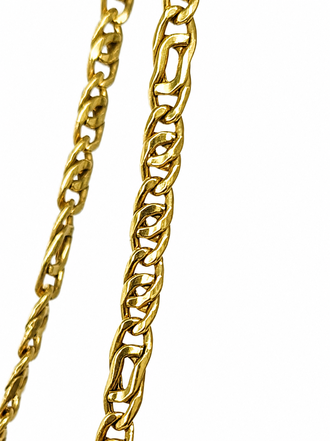 9ct Yellow Gold Hollow Fancy Link Chain 50cm – 3.3mm Polished Gold Necklace - 9CTLZZ-50 Seiko 9ct Yellow Gold Hollow Fancy Link Chain 50cm – 3.3mm Polished Gold Necklace - 9CTLZZ-50 Seiko