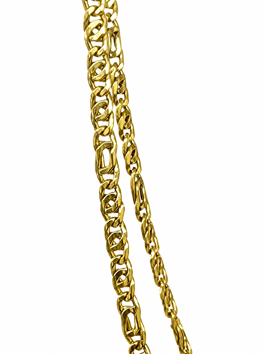 9ct Yellow Gold Hollow Fancy Link Chain 50cm – 3.3mm Polished Gold Necklace - 9CTLZZ-50 Seiko 9ct Yellow Gold Hollow Fancy Link Chain 50cm – 3.3mm Polished Gold Necklace - 9CTLZZ-50 Seiko