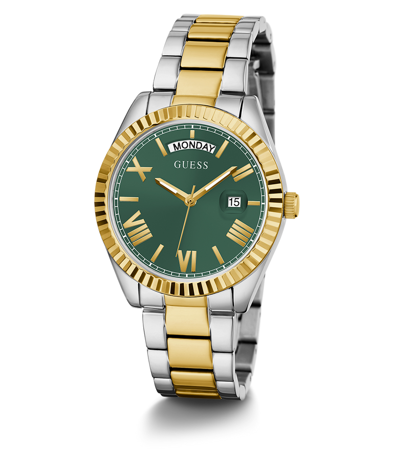 Guess Ladies Luna 2-Tone Gold & Silver Day/Date Watch - GW0308L5 GUESS Guess Ladies Luna 2-Tone Gold & Silver Day/Date Watch - GW0308L5 GUESS