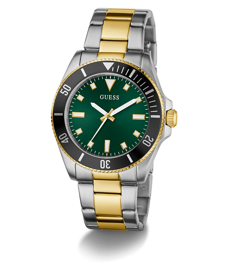 GUESS Mens 2-Tone Analog Watch - GW0968G4 GUESS 