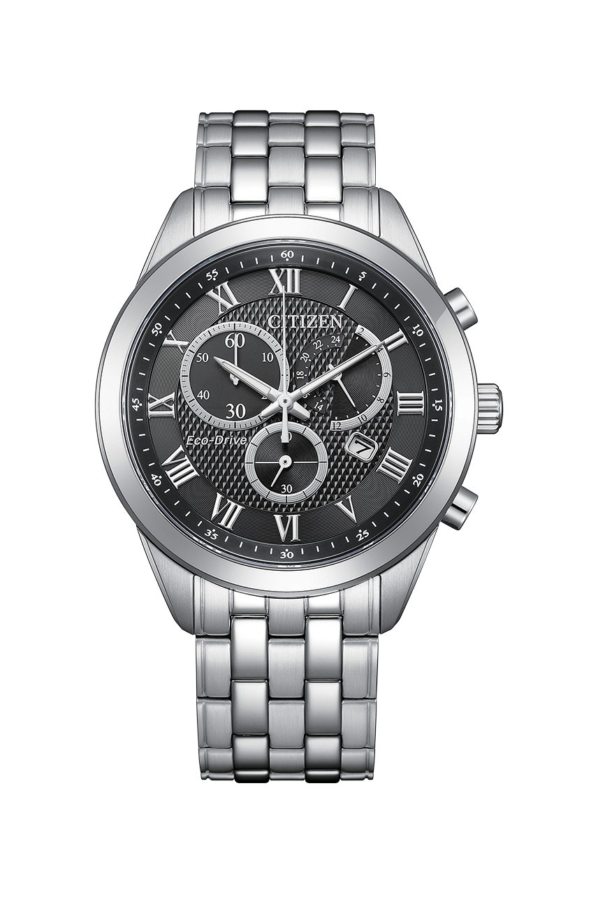 Citizen Eco-Drive Chronograph Black Dial Stainless Steel Men's Watch AT2600-57E G-SHOCK Citizen Eco-Drive Chronograph Black Dial Stainless Steel Men's Watch AT2600-57E G-SHOCK