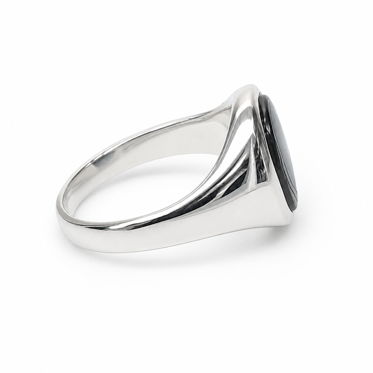 Sterling Silver Oval Paua Shell Signet Ring – 13.5mm x 12mm Natural Paua Shell - CYR3059PAUA Seiko Sterling Silver Oval Paua Shell Signet Ring – 13.5mm x 12mm Natural Paua Shell - CYR3059PAUA Seiko