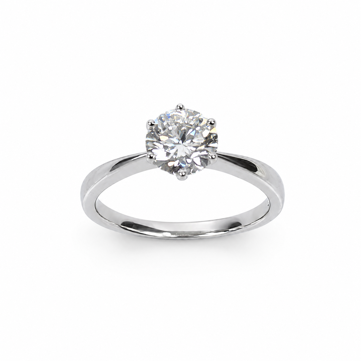 9ct White Gold 1.19ct Lab-Grown Diamond Solitaire Engagement Ring - CYR77529W Seiko 9ct White Gold 1.19ct Lab-Grown Diamond Solitaire Engagement Ring - CYR77529W Seiko