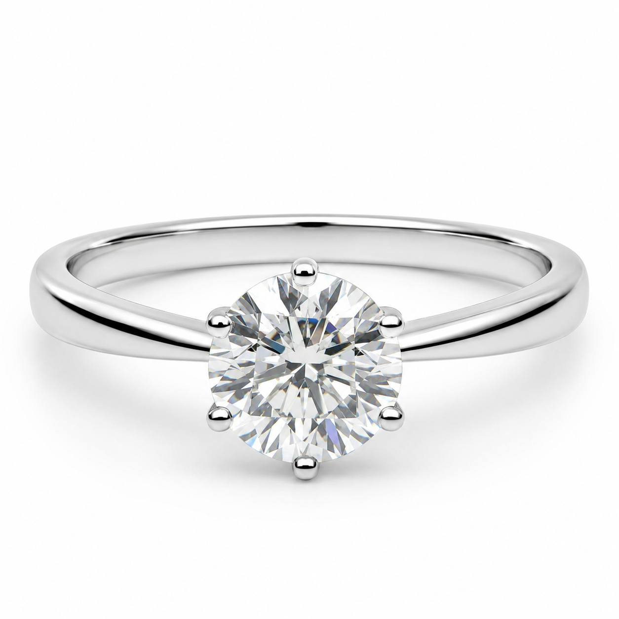 9ct White Gold 1.19ct Lab-Grown Diamond Solitaire Engagement Ring - CYR77529W Seiko 9ct White Gold 1.19ct Lab-Grown Diamond Solitaire Engagement Ring - CYR77529W Seiko
