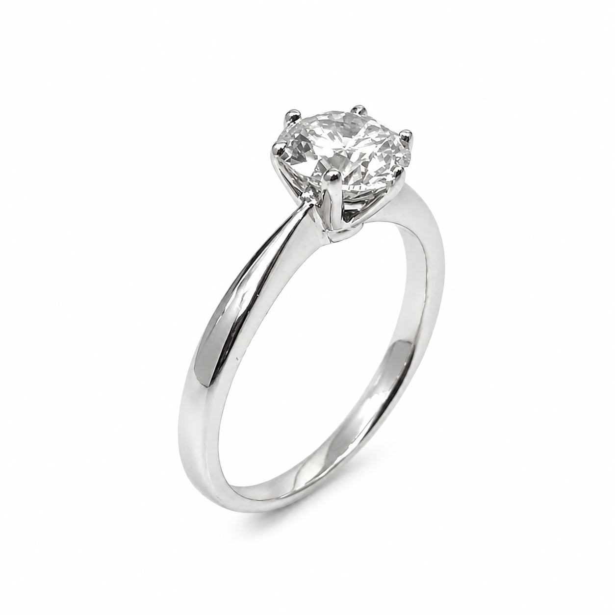 9ct White Gold 1.19ct Lab-Grown Diamond Solitaire Engagement Ring - CYR77529W Seiko 9ct White Gold 1.19ct Lab-Grown Diamond Solitaire Engagement Ring - CYR77529W Seiko