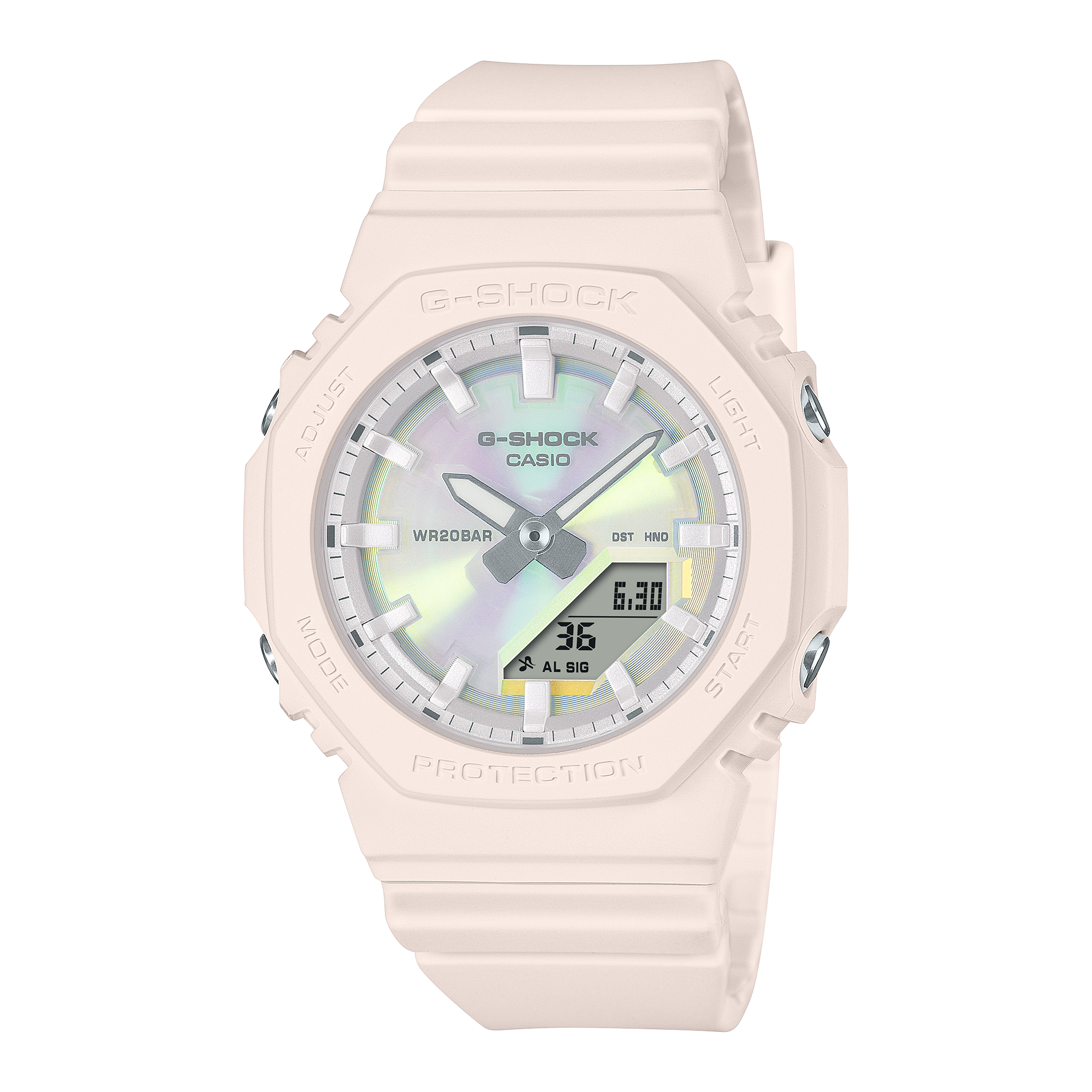 Casio G-Shock GMAP2100PC-4A Women's Pink Polarised Dial Watch CASIO 