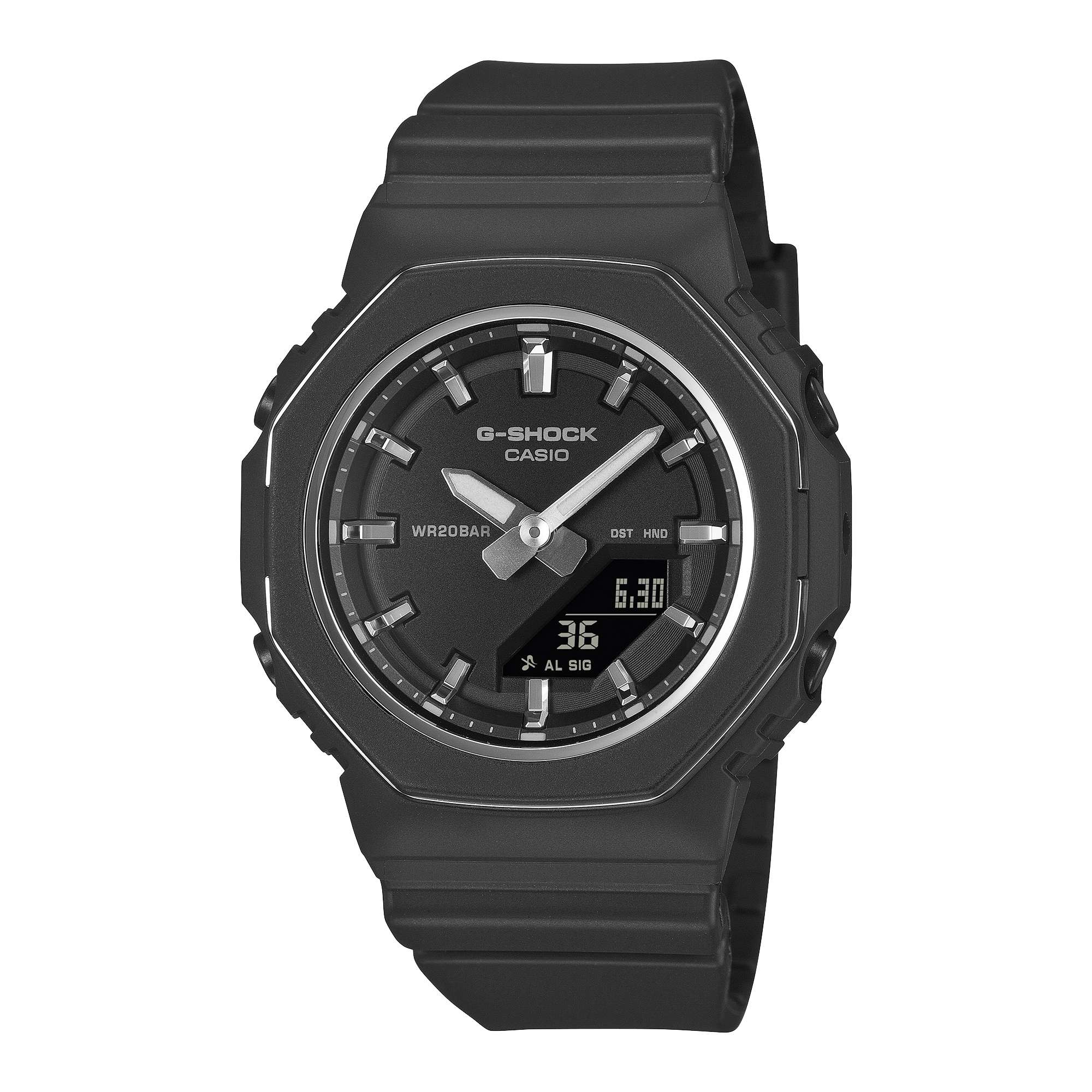 Casio G-Shock GMAP2110-1A Women's Analog-Digital Black Bio-Based Resin Watch – 200M Water Resistant G-SHOCK 