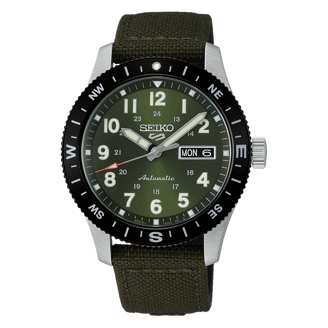 Seiko 5 Sports Field HDB008K1 Automatic Men's Green Dial Compass Bezel Watch G-SHOCK Seiko 5 Sports Field HDB008K1 Automatic Men's Green Dial Compass Bezel Watch G-SHOCK