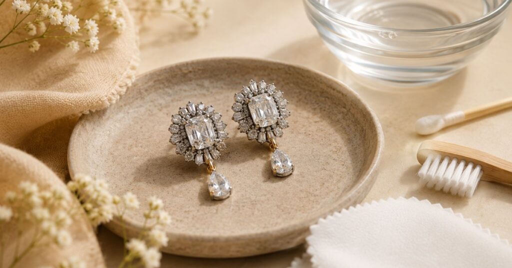 How to Clean Earrings at Home