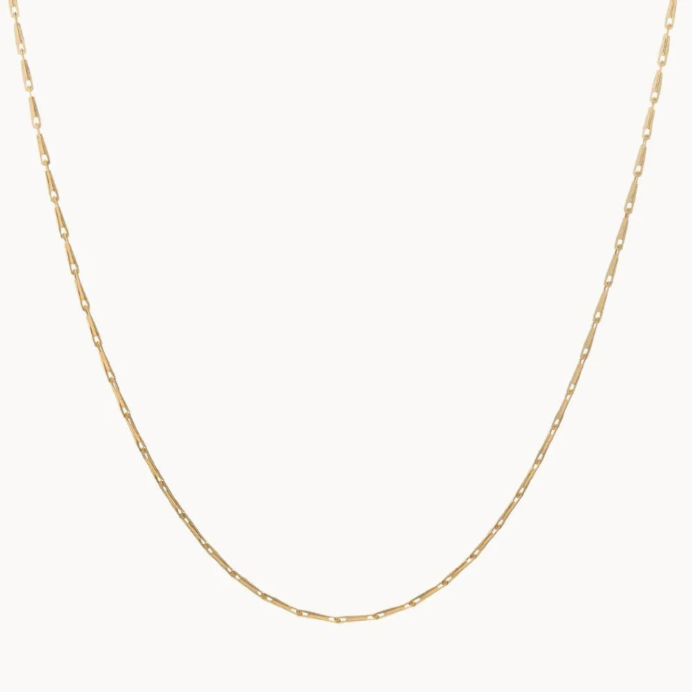 9ct Yellow Gold 1.13mm Hayseed Chain Necklace – Solid Italian Gold | Bolt Ring Clasp - HS11 Gold Chain 9ct Yellow Gold 1.13mm Hayseed Chain Necklace – Solid Italian Gold | Bolt Ring Clasp - HS11 Gold Chain