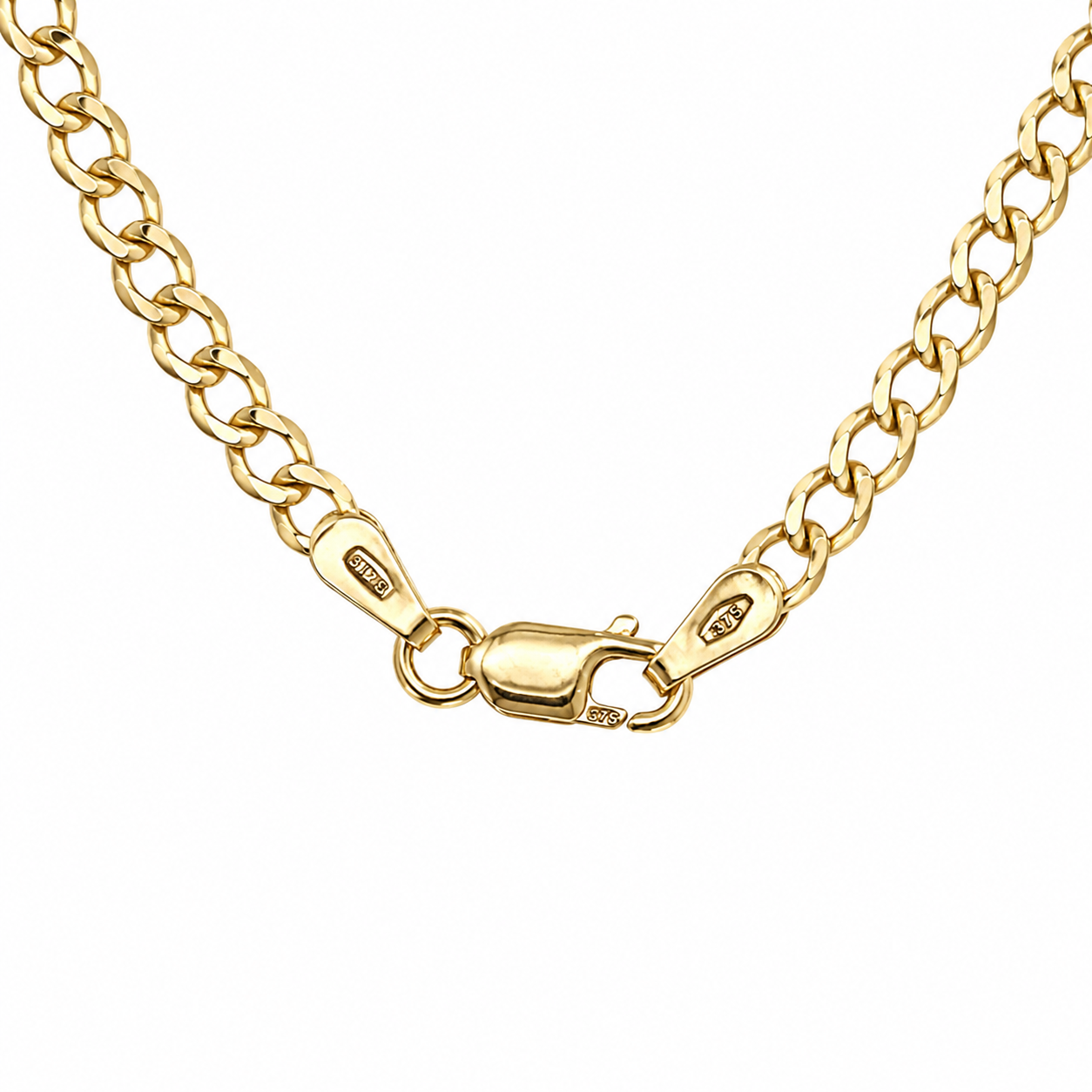 9ct Yellow Gold Grumetta Rada 6-Sided Open Curb Chain 60cm – Made in Italy - 70HKI445 Gold Chain 9ct Yellow Gold Grumetta Rada 6-Sided Open Curb Chain 60cm – Made in Italy - 70HKI445 Gold Chain