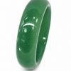 Natural Green Aventurine Bangle – 17mm Wide x 57mm Round | Hand Polished Gemstone Bangle
