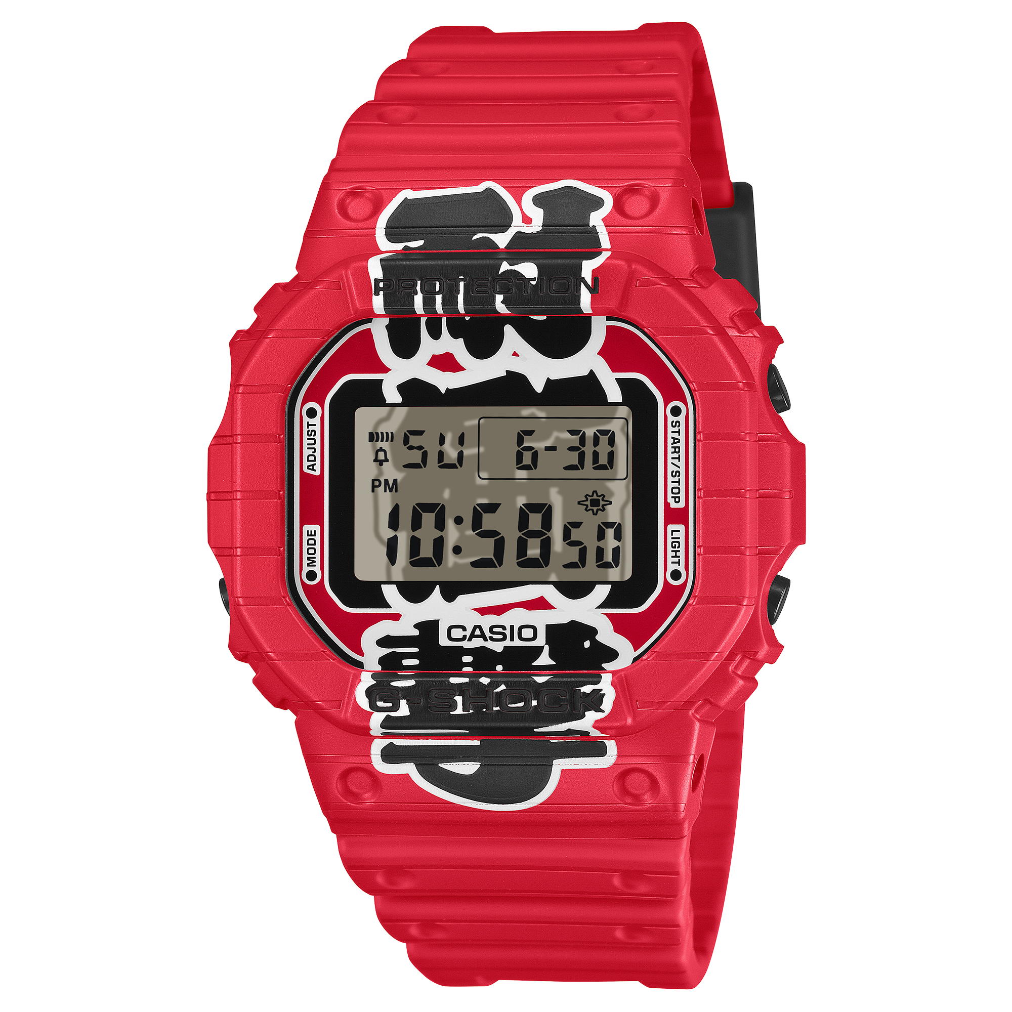 Casio G-Shock DW5600AKA-4D AKA-CHOCHIN Limited Edition Digital Watch G-SHOCK Casio G-Shock DW5600AKA-4D AKA-CHOCHIN Limited Edition Digital Watch G-SHOCK
