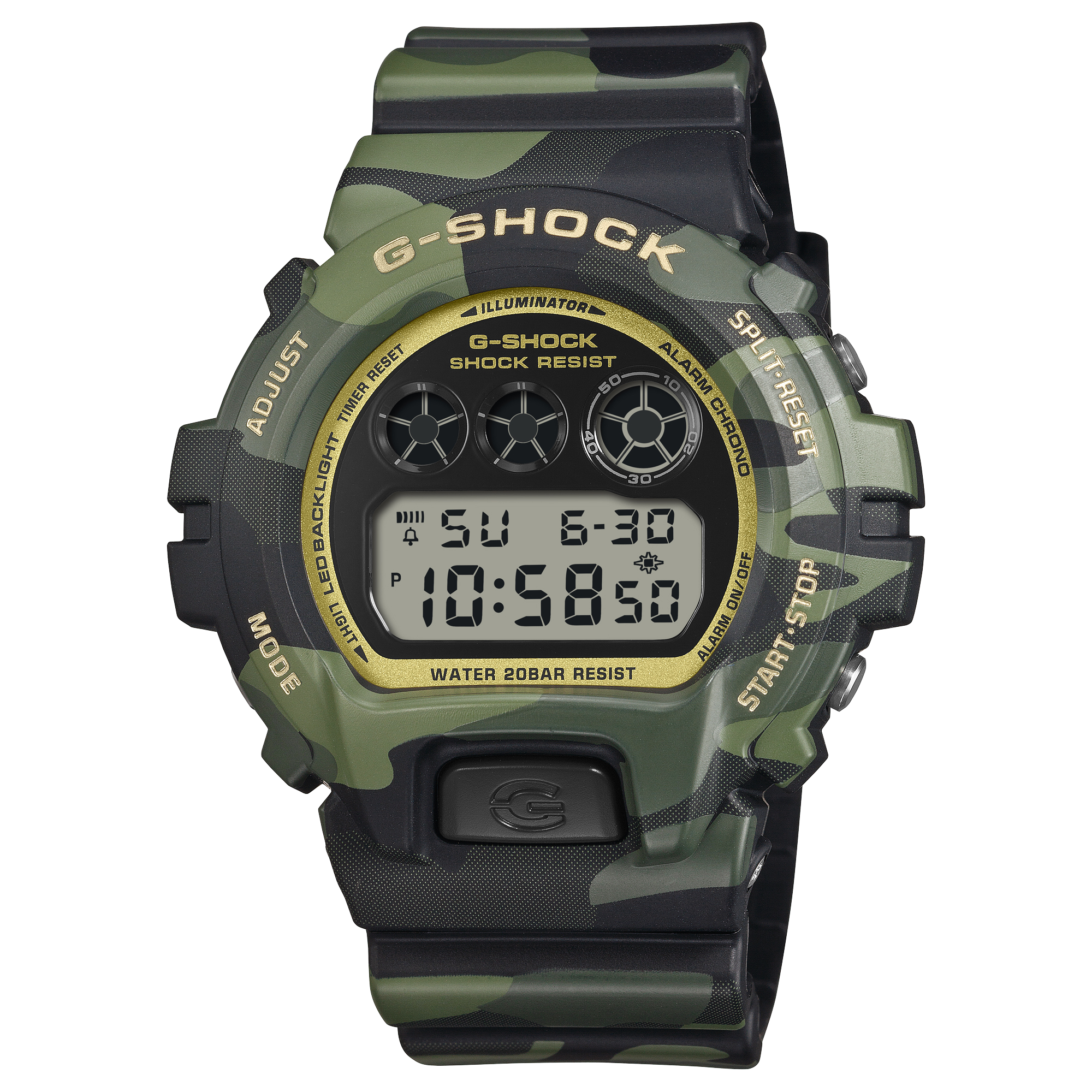 Casio G-Shock DW6900CMG-3D Digital Men's Watch – Shock Resistant | 200M Water Resistant G-SHOCK Casio G-Shock DW6900CMG-3D Digital Men's Watch – Shock Resistant | 200M Water Resistant G-SHOCK