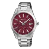 Casio Edifice EFV160D-4A Men's Red Dial Stainless Steel Watch
