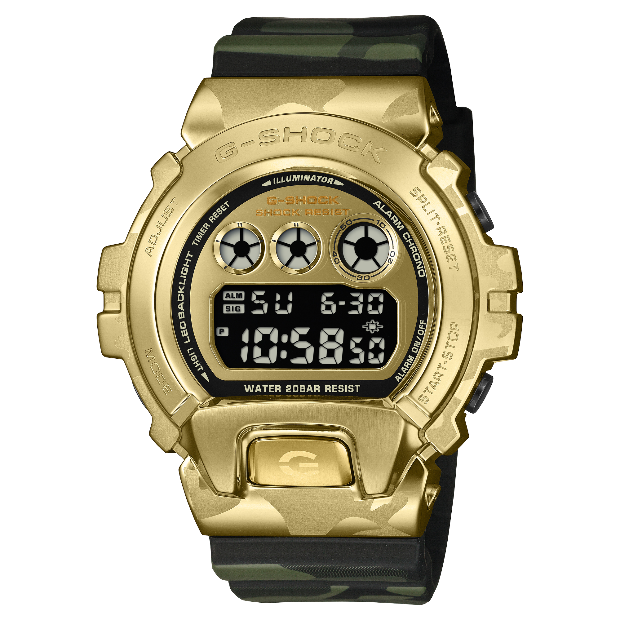 Casio G-Shock GM6900CMG-3D Limited Edition Metal Bezel Digital Watch G-SHOCK Casio G-Shock GM6900CMG-3D Limited Edition Metal Bezel Digital Watch G-SHOCK