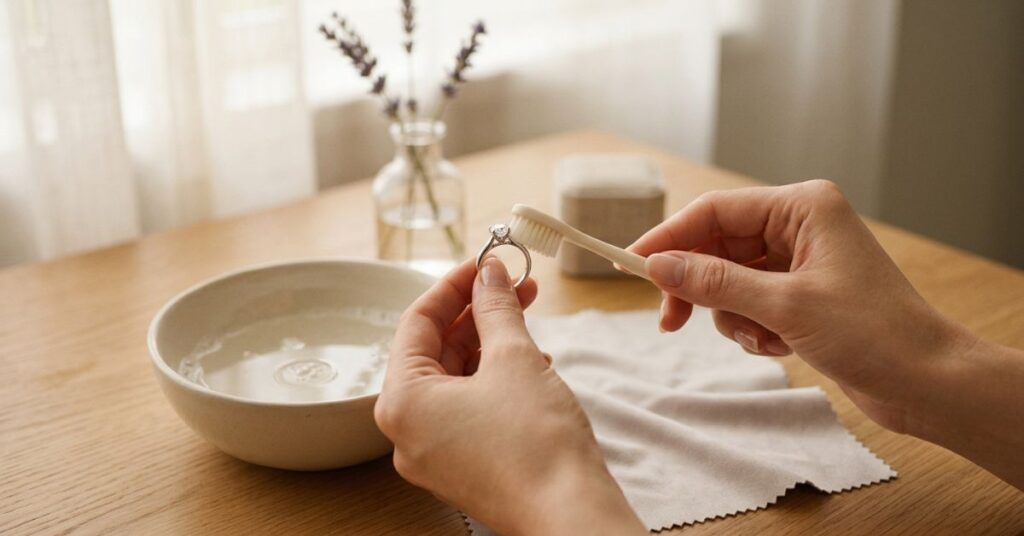 How to Clean Your Engagement Ring