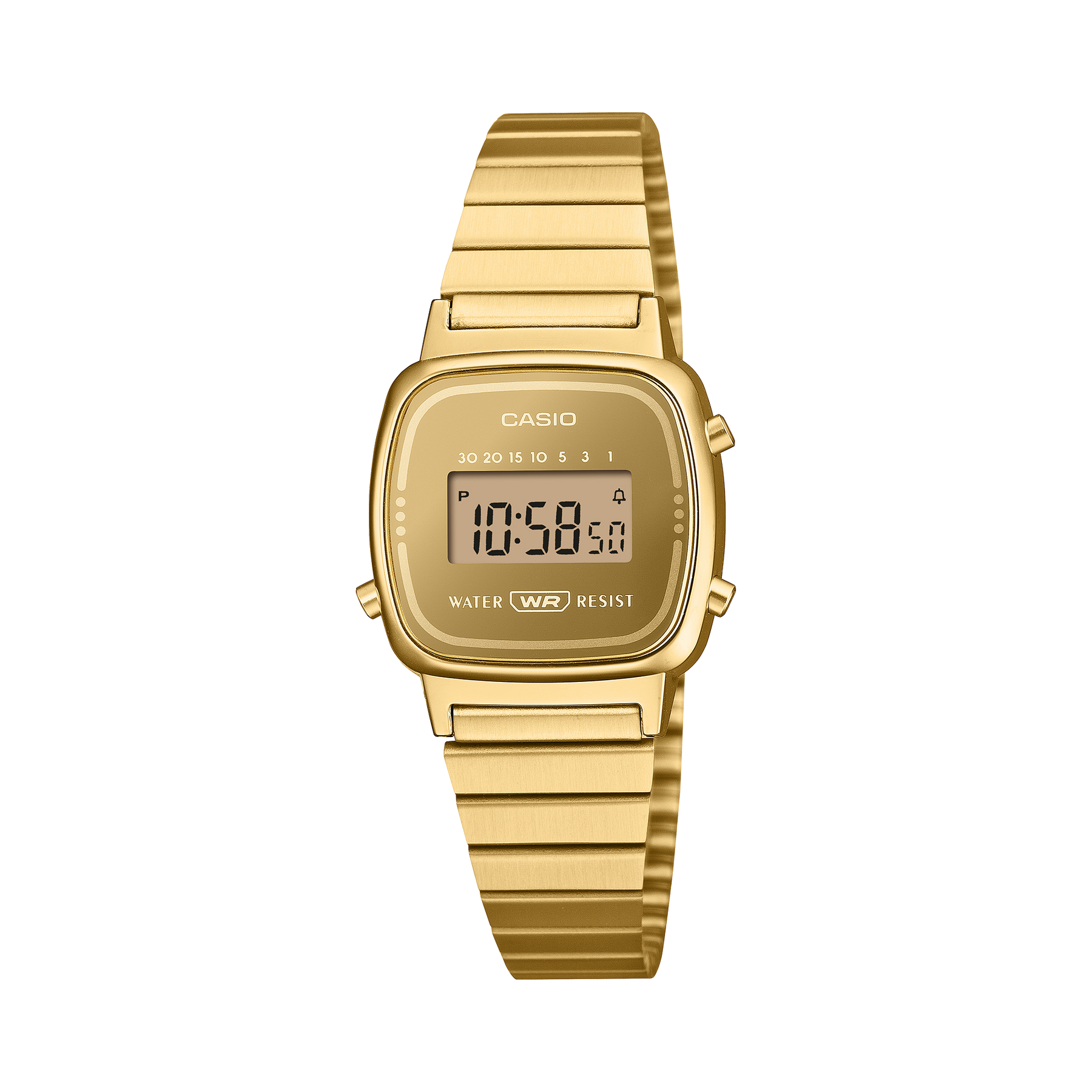 Casio Vintage LA670WEGS-9A Gold Digital Watch G-SHOCK 