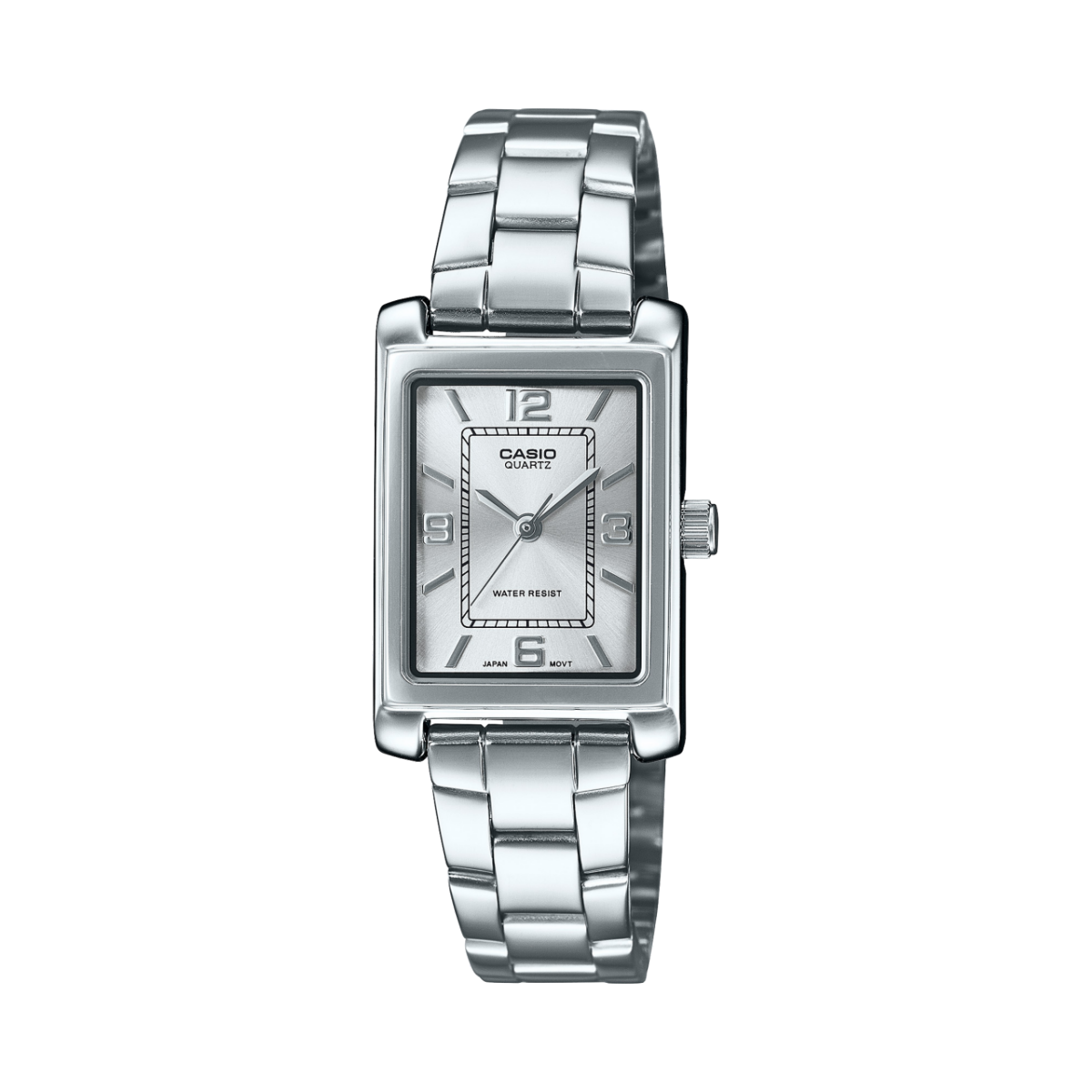 Casio LTP1234DD-7A Ladies Silver Stainless Steel Analog Watch G-SHOCK 