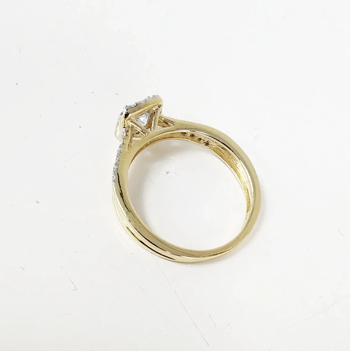 14ct Yellow Gold Lab Grown Diamond Engagement Ring 0.50ct TDW EF/VS - LGR44055