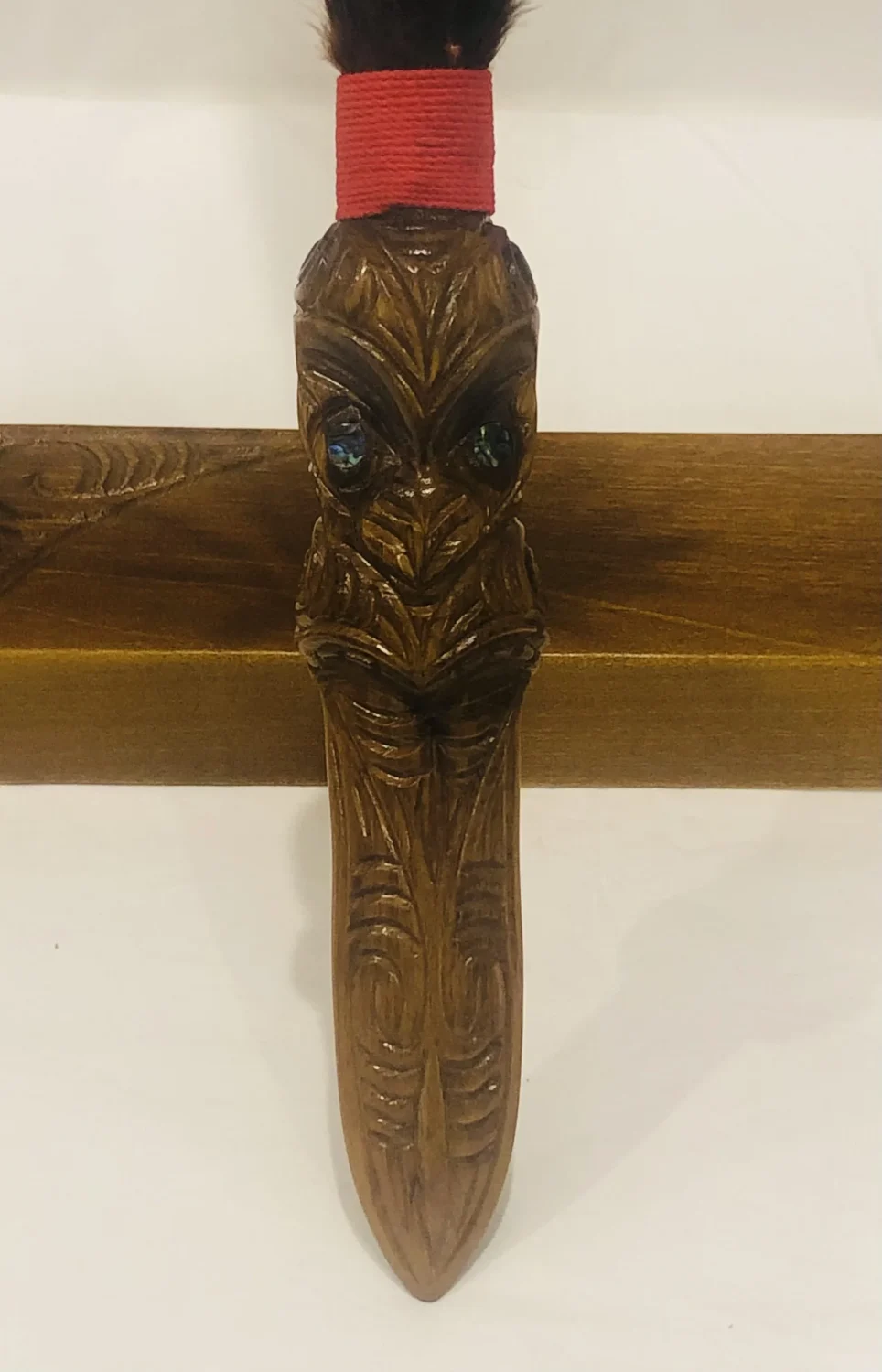 21st Taiaha on Stand